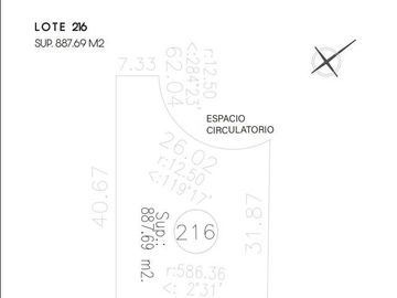 Venta lote Nº216 Prados del Oeste 2