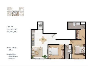 Departamentos en Preventa en Av. Revolución, San Pedro de los Pinos