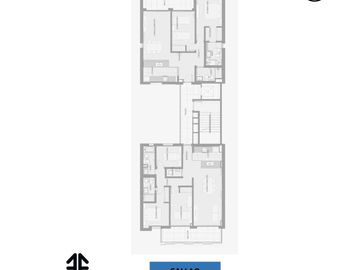 Departamento duplex un dormitorio en venta Lourdes