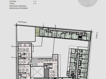 Departamento 2 ambientes en venta - Emprendimiento Mitte Zabala- Chacarita