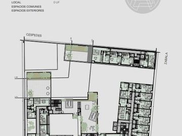 Departamento 2 ambientes en venta - Emprendimiento Mitte Zabala- Chacarita