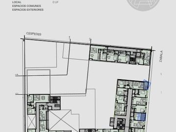 Departamento 2 ambientes en venta - Emprendimiento Mitte Zabala- Chacarita