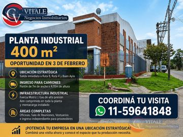 Nave Industrial en Loma Hermosa