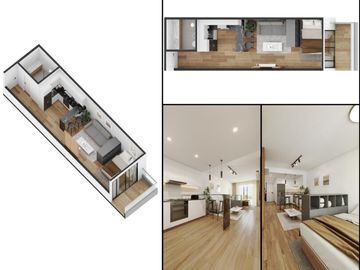 Depto 3 Amb a estrenar Villa Urquiza