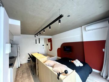 Hermoso estudio amoblado y equipado en alquiler en Palermo Hollywood