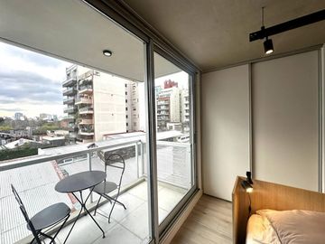 Hermoso estudio amoblado y equipado en alquiler en Palermo Hollywood