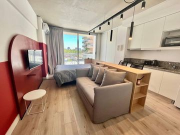 Hermoso estudio amoblado y equipado en alquiler en Palermo Hollywood