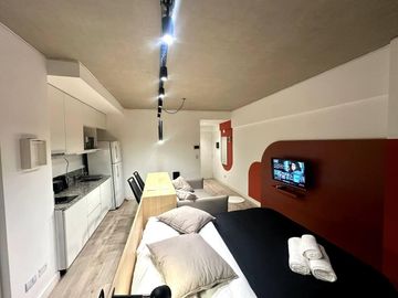 Hermoso estudio amoblado y equipado en alquiler en Palermo Hollywood