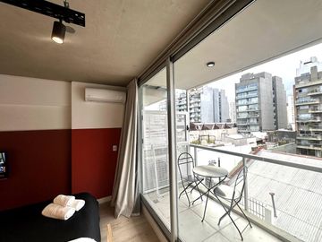 Hermoso estudio amoblado y equipado en alquiler en Palermo Hollywood
