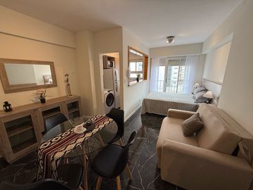 Departamento Monoambiente Reciclado-Externo Con Balcon-Mar Del Plata