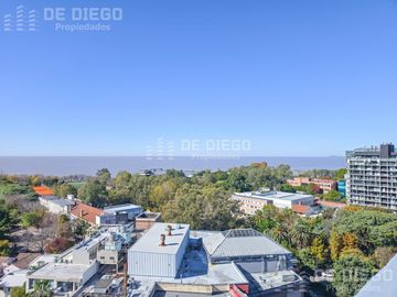 Departamento 2 ambientes con vista al rio en venta, Olivos, apto credito