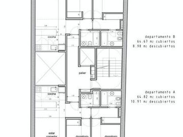 Departamento en venta en Palermo. 3 ambientes. Luminoso. Moderno. SUM. Parrilla. Pileta.