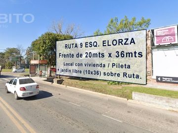 Venta ESQUINA sobre ruta en Funes RUTA 9 y ELORZA - Desarrollos Edificio Local Comercial Inversion