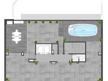 VENTA - Balcarce / San Lorenzo - 2 dorm   2 baños