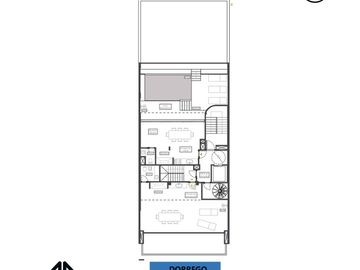 Departameto en venta dos dormitorios con patio Centro Rosario