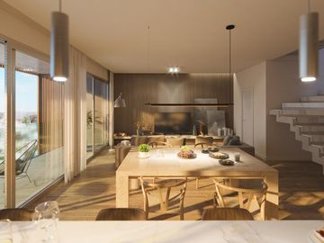 Departameto en venta dos dormitorios con patio Centro Rosario
