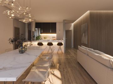 Departameto en venta dos dormitorios con patio Centro Rosario