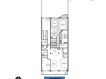 Departameto en venta dos dormitorios con balcon frente Centro Rosario