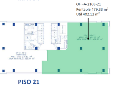 Oficina en Renta en Santa Fe Diamante (m2o611)