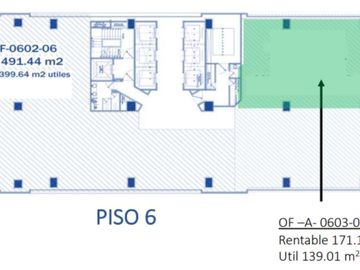 Oficina en Renta en Santa Fe Diamante (m2o611)