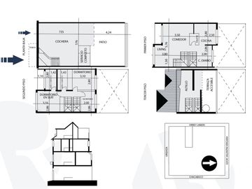 VENTA - DUPLEX 4 AMBIENTES   DEPENDENCIA Y ALTILLO - FLORIDA