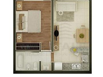 Departamento 1 dormitorio en venta - Tiro Suizo