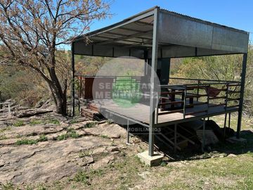 1 Hectárea - Vista a las Sierras - Con arroyo - 10 cuadras del lago - complejo -Venta casa siquiman