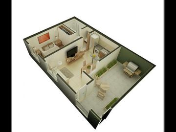 Departamento 1 dormitorio en venta - Tiro Suizo