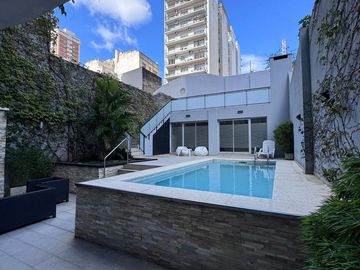 Departamento-2 Ambientes-Con Toilette-Amenities-Pileta-Parrilla-Baño en suit