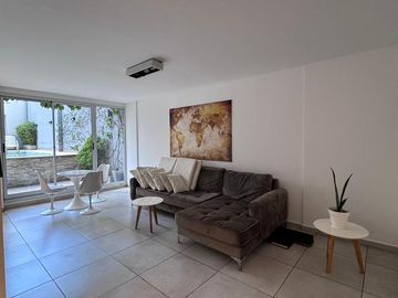 Departamento-2 Ambientes-Con Toilette-Amenities-Pileta-Parrilla-Baño en suit