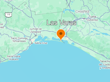 Reserva territorial costera en venta frente al Océano Pacífico,  Oaxaca
