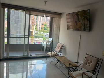 Apartamento amoblado en arriendo en Ciudad del Río El Poblado