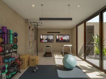DEPARTAMENTO EN VENTA EN TEMOZON NORTE, MERIDA AMUEBLADO Y CON AMENIDADES