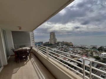 ARRIENDO AMOBLADO AÑO CORRIDO 2D 2D VISTA AL MAR