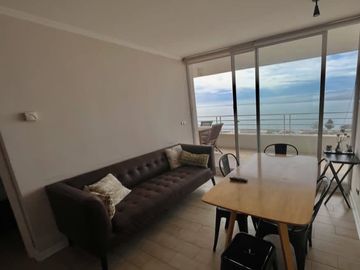 ARRIENDO AMOBLADO AÑO CORRIDO 2D 2D VISTA AL MAR