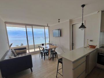 ARRIENDO AMOBLADO AÑO CORRIDO 2D 2D VISTA AL MAR