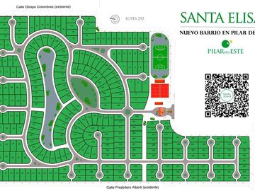VENTA LOTE PILAR DEL ESTE BARRIO SANTA ELISA