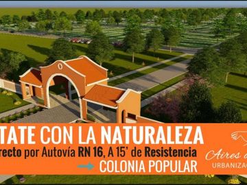 Terreno Venta 600 m² Colonia Popular Chaco