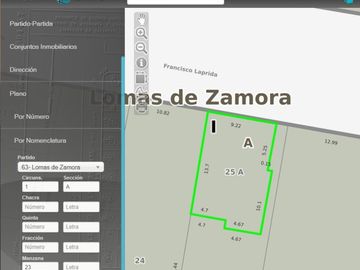 VENTA LOTE LOMAS DE ZAMORA IDEAL EMPRENDIMIENTO