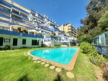 Jardín del Mar. Reñaca. Departamento  remodelado, 121 m2.
