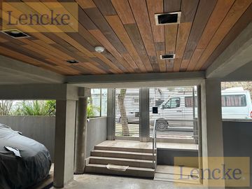 Departamento en venta, Edificio Terrazas de Victoria, 3 ambientes con balcón y parrilla, cochera