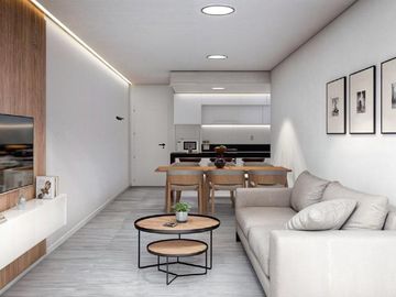 Departamento en venta monoambiente con patio - Rosario Martin