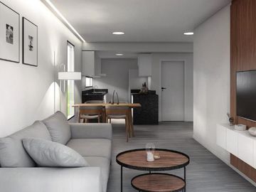 Departamento en venta monoambiente con patio - Rosario Martin