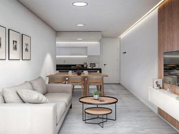 Departamento en venta monoambiente con patio - Rosario Martin