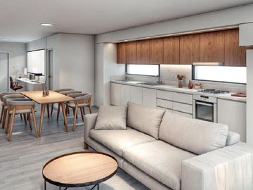 Departamento en venta monoambiente con patio - Rosario Martin