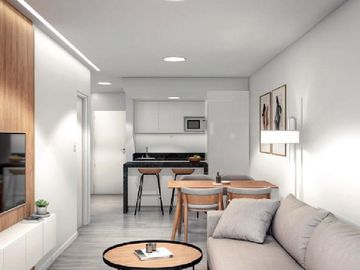 Departamento en venta monoambiente con patio - Rosario Martin