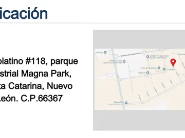 Bodega en venta y renta en Magna Industrial Park, Santa Catarina, Nuevo León