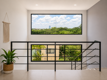 Departamento amueblado en renta en Temozón, al norte de Mérida