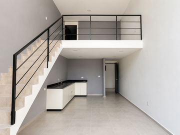 Departamento amueblado en renta en Temozón, al norte de Mérida