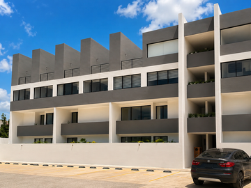 Departamento amueblado en renta en Temozón, al norte de Mérida